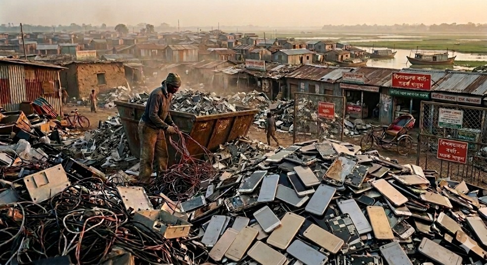 The Toxic Weight of E Waste in Bangladesh